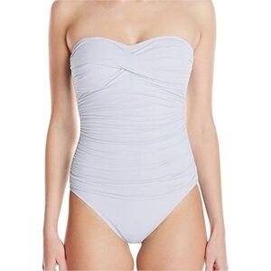 LaBlanca Island Goddess Bandeau One Piece Swimsuit Size: 8